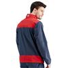 Ping Gents Aquadrive ½ Zip Waterproof Jacket Oxford Blue - Classic Red