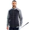 Ping Gents Aiden Hybrid Fleece Jacket Asphalt Marl - Black