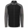 Ping Gents Aiden Hybrid Fleece Jacket Asphalt Marl - Black