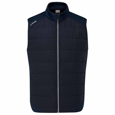 Ping Gents Aiden Hybrid Fleece Vest Navy