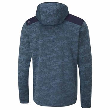 Ping Gents Nexa Hooded Half Zip Fleece Blue Fusion - Navy