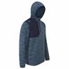 Ping Gents Nexa Hooded Half Zip Fleece Blue Fusion - Navy