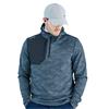 Ping Gents Nexa Hooded Half Zip Fleece Blue Fusion - Navy