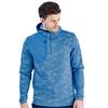 Ping Gents Nexa Hooded Half Zip Fleece Seacrest - Tidal Blue