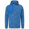 Ping Gents Nexa Hooded Half Zip Fleece Seacrest - Tidal Blue
