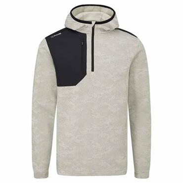 Ping Gents Nexa Hooded Half Zip Fleece Willow - Black