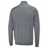 Ping Gents Connell Hybrid ¼ Zip Insulated Sweater French Grey Marl