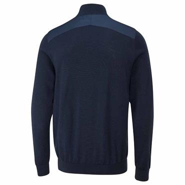 Ping Gents Connell Hybrid ¼ Zip Insulated Sweater Navy