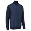 Ping Gents Connell Hybrid ¼ Zip Insulated Sweater Navy
