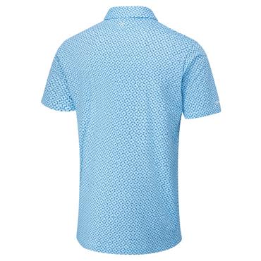Ping Gents Ephron Polo Shirt Baltic Sea - Multi