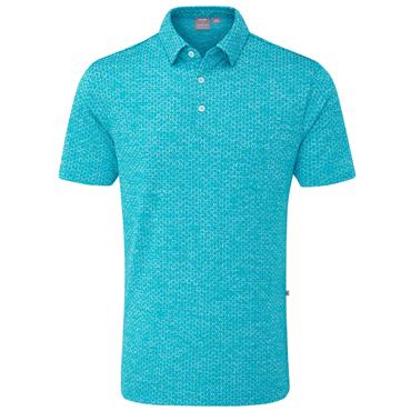 Ping Gents Rafe Polo Shirt Turquiose