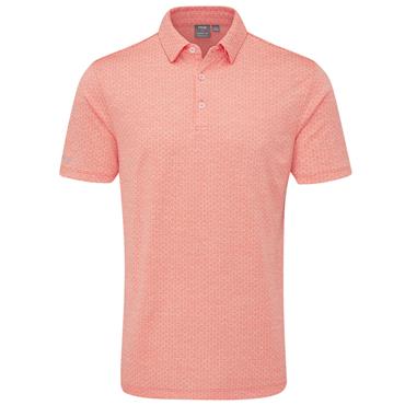Ping Gents Rafe Polo Shirt Wild Salmon