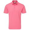 Ping Gents Langford Polo Shirt Pink - White