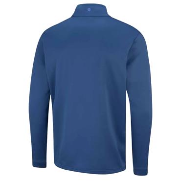 Ping Gents Ezra Insulated ½ Zip Fleece Midlayer Deep Sea Blue - Blue Yonder