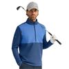 Ping Gents Ezra Insulated ½ Zip Fleece Midlayer Deep Sea Blue - Blue Yonder