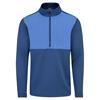 Ping Gents Ezra Insulated ½ Zip Fleece Midlayer Deep Sea Blue - Blue Yonder