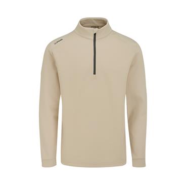 Ping Gents Reg Half - Zip Golf Midlayer Chalk