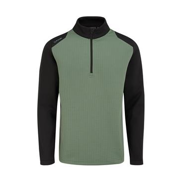 Ping Gents Reg Half - Zip Golf Midlayer Laurel Black