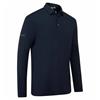 Ping Gents Demitri Long Sleeve Polo Shirt Navy