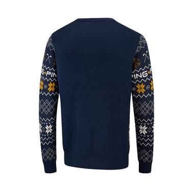 Ping Festive Mr.PING Jumper Oxford Blue