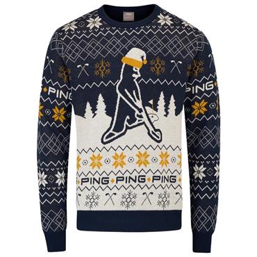 Ping Festive Mr.PING Jumper Oxford Blue