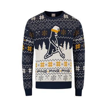 Ping Festive Mr.PING Jumper Oxford Blue