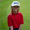 Ping Junior Lindum Polo Shirt Rich Red