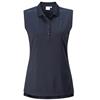 Ping Ladies Solene Sleeveless Polo Shirt Navy