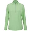 Ping Ladies Lyla Half Zip Ribbed Fleece Mint