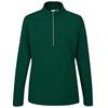 Ping Ladies Lyla Half Zip Ribbed Fleece Pine