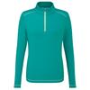 Ping Ladies Sonya ¼ Zip Midlayer Zip Top Dynasty Green