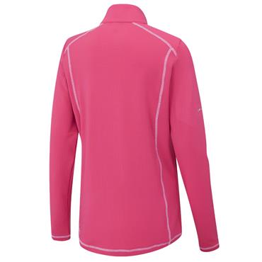 Ping Ladies Sonya ¼ Zip Midlayer Zip Top Pink Blossom