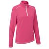 Ping Ladies Sonya ¼ Zip Midlayer Zip Top Pink Blossom