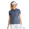 Ping Ladies Bethany Printed Polo Shirt Paradise Garden