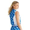 Ping Ladies Colleen Sleeveless Printed Polo Shirt Vibrant Bloom