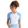 Ping Ladies Ali Polo Shirt Cornflower Blue - White