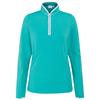 Ping Ladies Abigale Performance Fleece Midlayer Bright Aqua