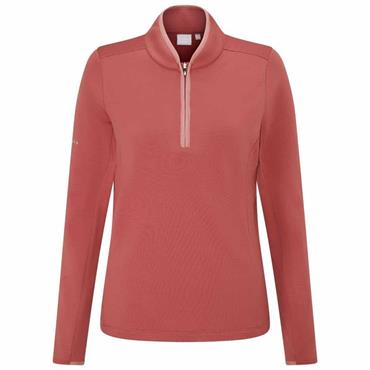 Ping Ladies Abigale Performance Fleece Midlayer Rose