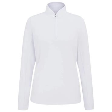 Ping Ladies Abigale Performance Fleece Midlayer White