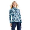 Ping Ladies Jasmine Printed Long Sleeve Midlayer Navy Multi