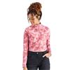 Ping Ladies Jasmine Printed Long Sleeve Midlayer Rose Multi