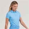 Ping Ladies Aeria Polo Shirt Azure Geo