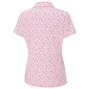 Ping Ladies Aeria Polo Shirt Fuchsia Foliage