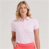 Ping Ladies Aeria Polo Shirt Fuchsia Foliage