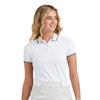 Ping Ladies Viviana Polo Shirt White Pebble