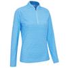Ping Ladies Arwen Midlayer Top Azure Geo