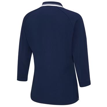 Ping Ladies Alicia Long Sleeve Polo Shirt Navy