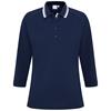 Ping Ladies Alicia Long Sleeve Polo Shirt Navy