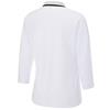 Ping Ladies Alicia Long Sleeve Polo Shirt White Pebble