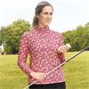 Pure Golf Ladies Arusha Long Sleeve Midlayer Top Perennial Fields